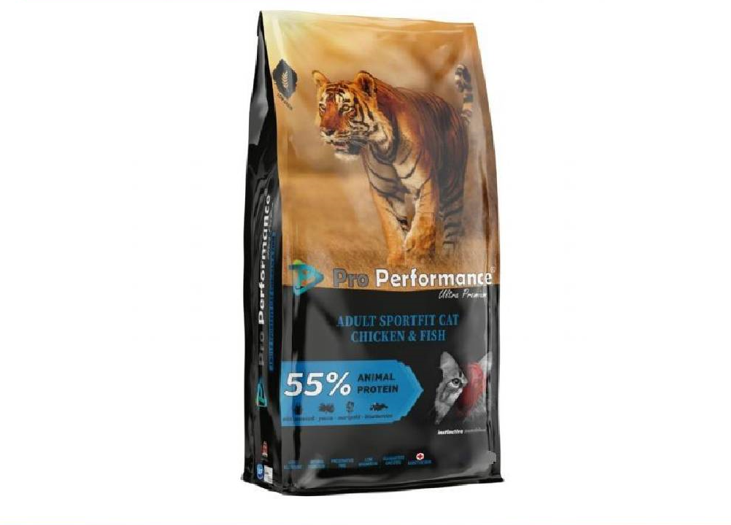 Pro Performance Ultra Premium Adult Sportfit Cat  Dry Food With Chicken & Fish 15 Kg