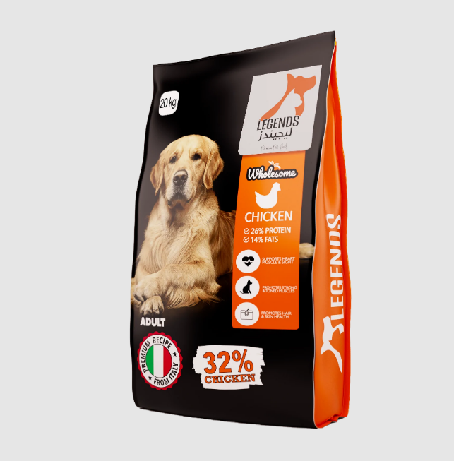 Legends Wholesome Chicken Adult Dogs Dry Food 20 Kg