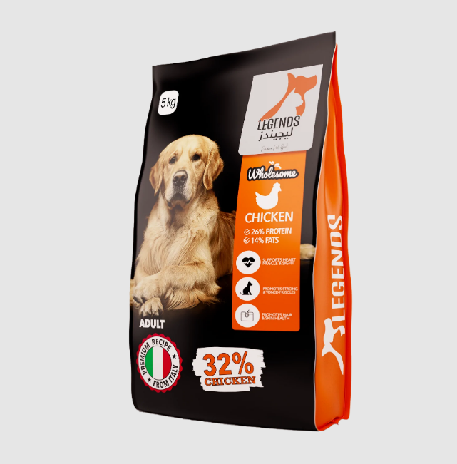 Legends Wholesome Chicken Adult Dogs Dry Food 5 Kg + 1 Kg Free