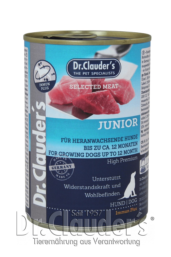 Dr.Clauder’s Selected Meat Junior 400 g