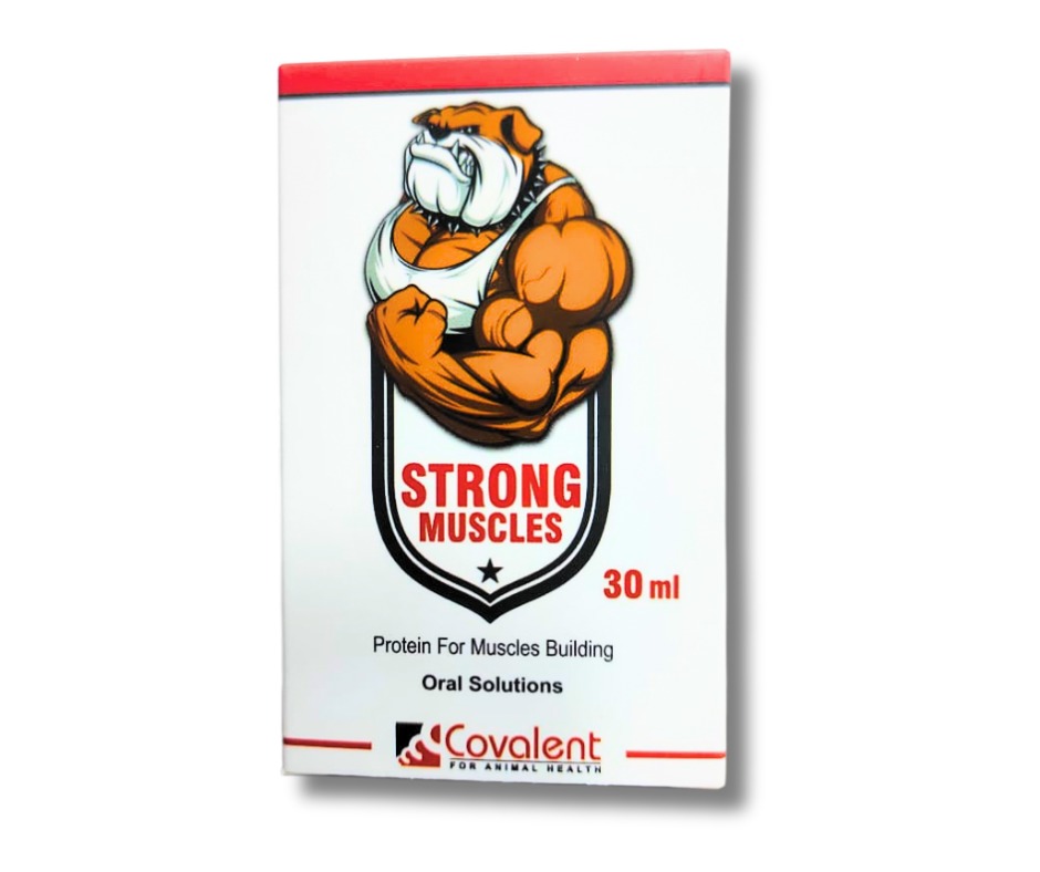 Covalent Strong Muscles Protein For Muscles Building Oral Solutions For Dogs 30ml