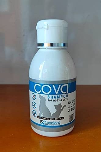 Cova Shampoo Blue Anti Fungal & Anti Bactrial For Dogs & Cats 125 ml
