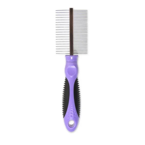 Soleil Pet Comb Double Sided Stainless Steel Comb Teeth
