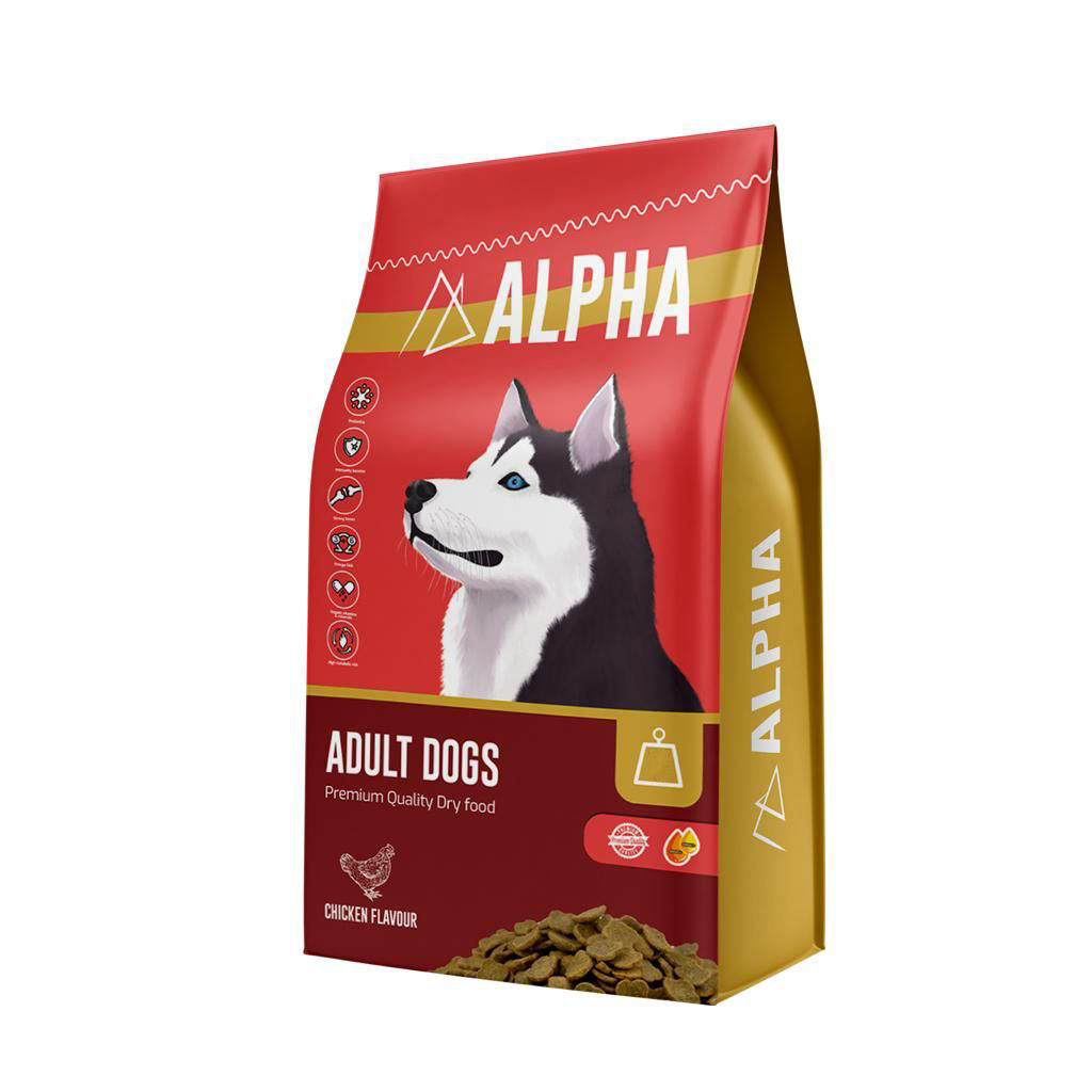 ALPHA Adult Dogs Dry Food 10 Kg 