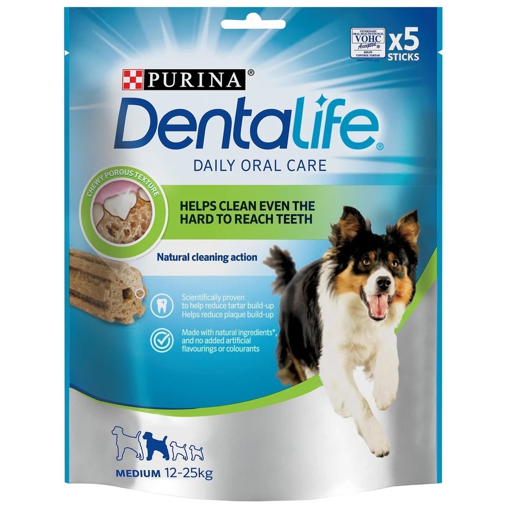 Purina Dentalife Daily Oral Care Medium Dog (12-25kg) 115g