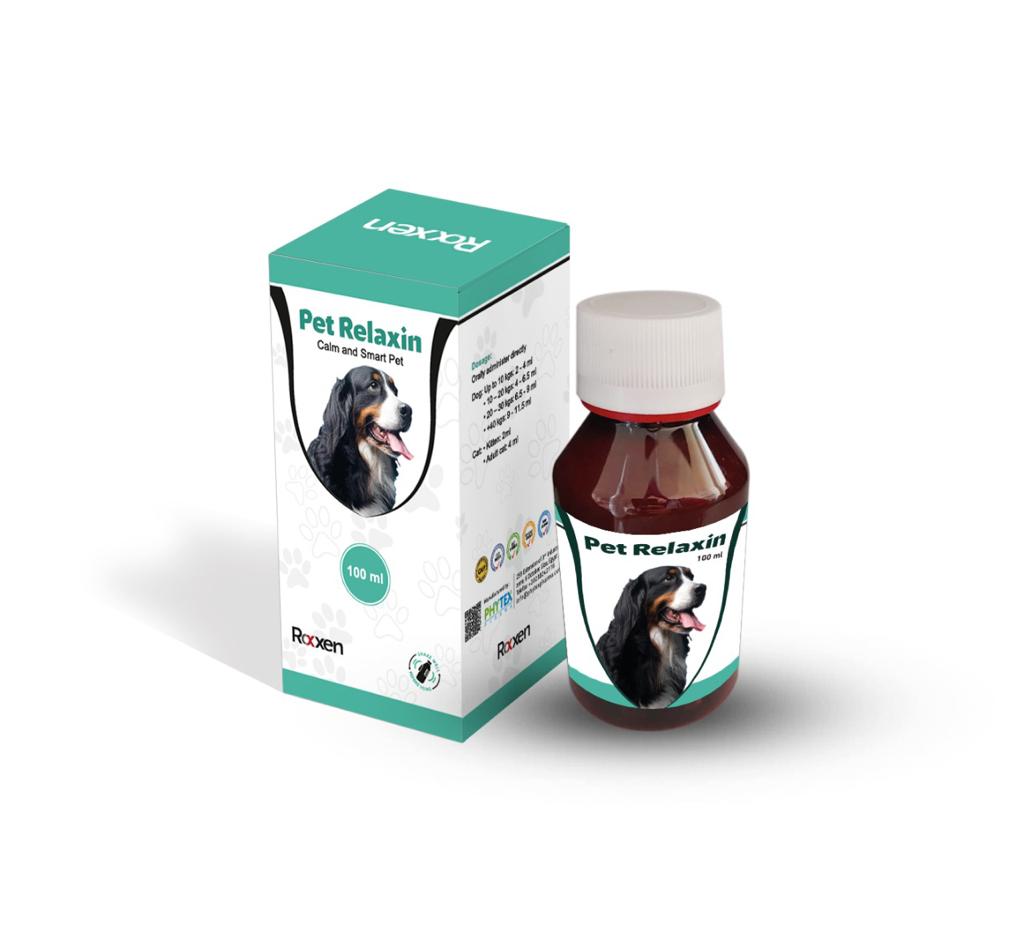 Pet Relaxin Syrup for Dogs and Cats 100 ml