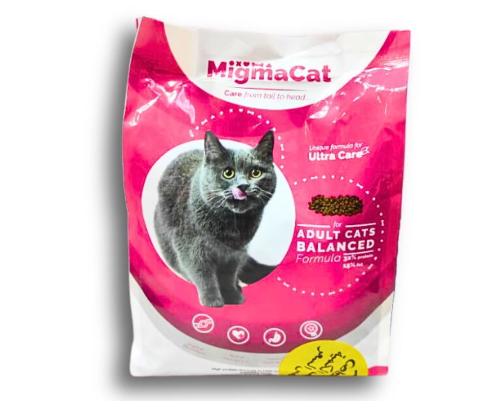 Migma Adult Cat Dry Food 350 g + 350 g Free