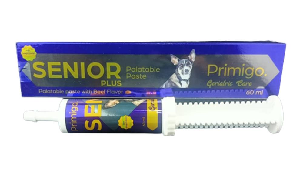 Primigo Geriatric Care Senior Plus Palatable Paste With Beef Flavor 60 ml For Dogs