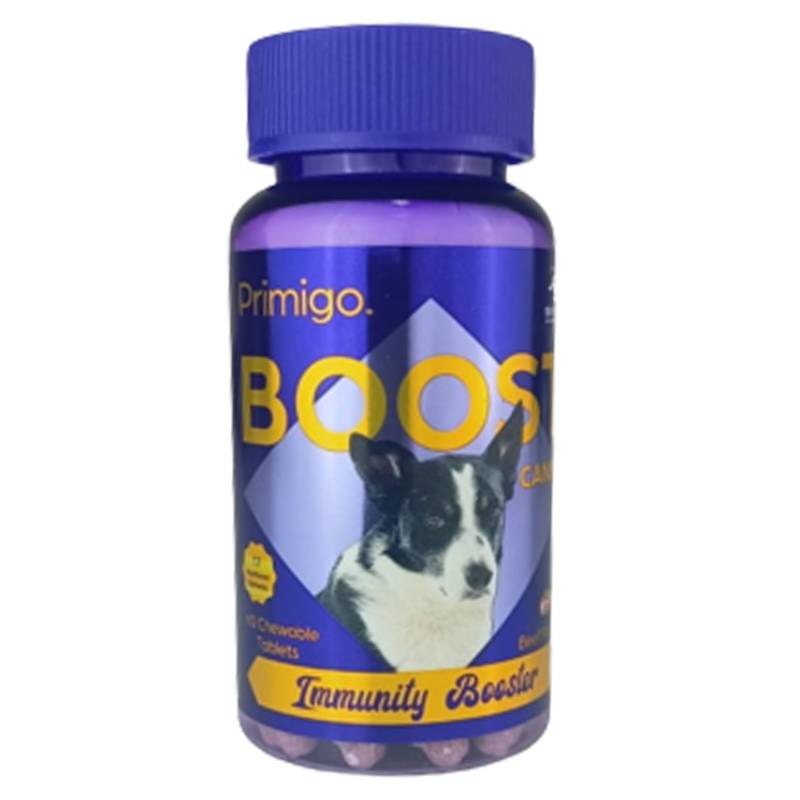 Primigo Boost Canine Immunity Booster With Beef Flavor 60 Tablets For Dogs 