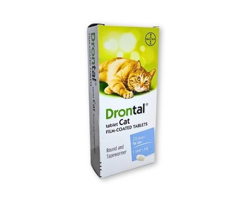 [0000400] Drontal Cat Worming Tablet  x 1