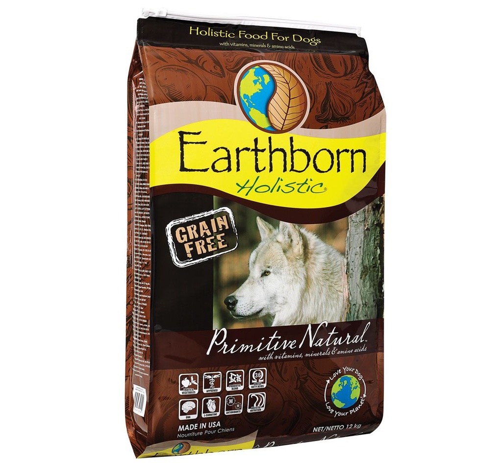 Earthborn Holistic Primitive Natural Grain Free Dog Food 12kg PetsEgypt