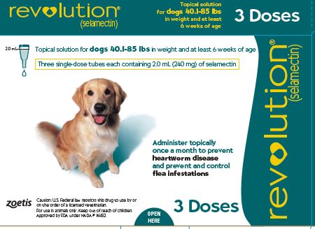 Revolution sales dog wormer