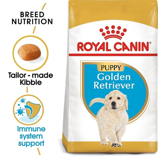 [1254] Royal Canin Golden Retriever Puppy Dry Food 3kg