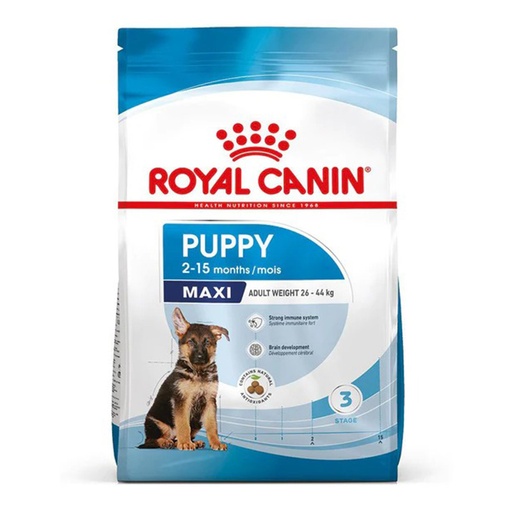 [3359] Royal Canin Maxi Puppy (16 KG) – Dry food for large dogs – Adult weight from 26 to 44 KG. From 2 to 15 months.