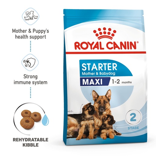 [8787] Royal Canin - Maxi Starter Dry Food 15kg