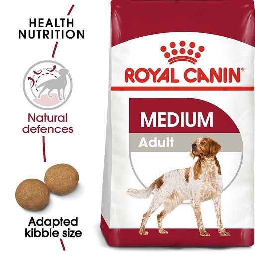[8197] Royal Canin Medium Adult Dry Food 4 Kg