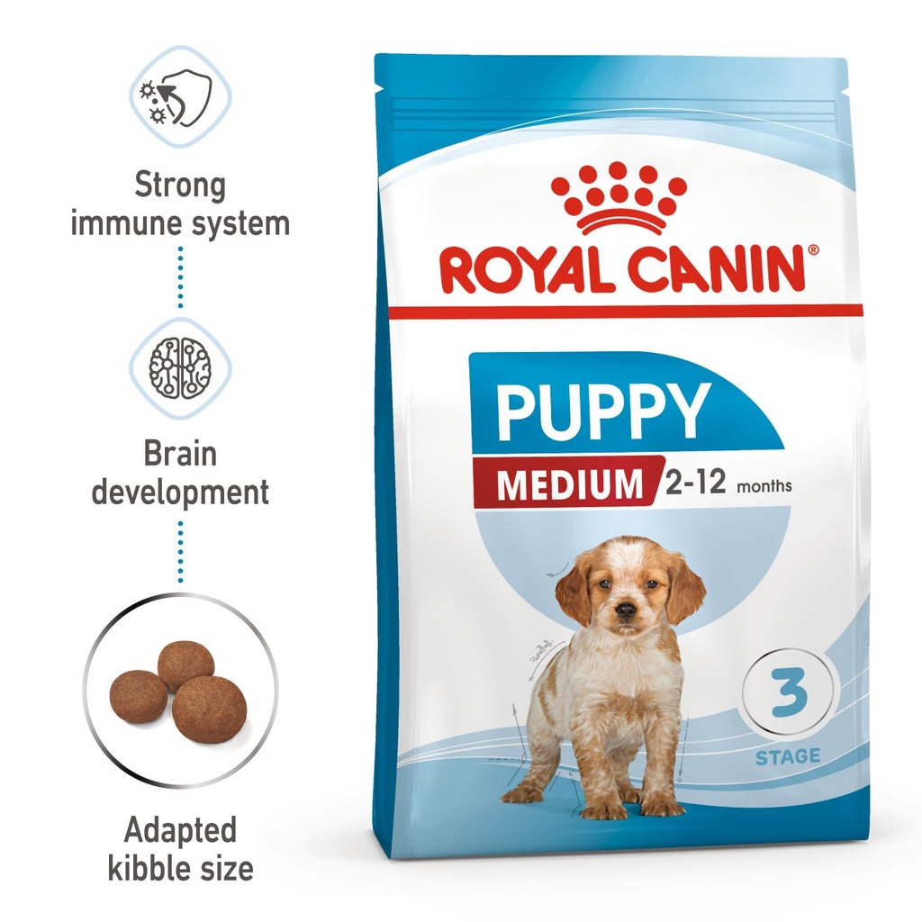 Royal Canin Medium Puppy Dry Food 4kg