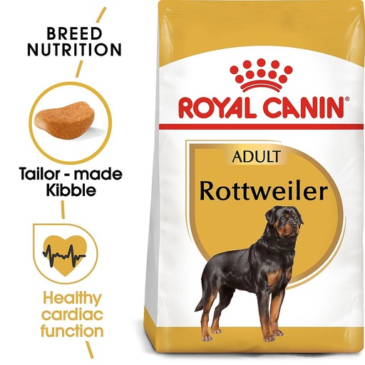 [4587] Royal Canin Rottweiler Adult Dry Food 17kg