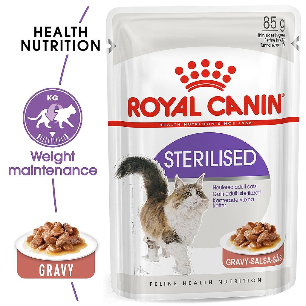 Royal canin STERILISED  GRAVY 85g