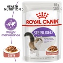 Royal canin STERILISED  GRAVY 85g