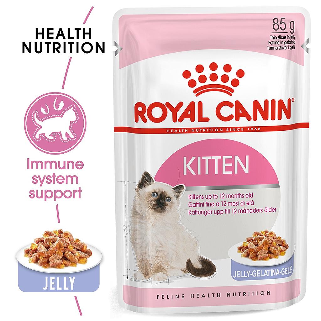 Royal canin outlet kitten instinctive jelly