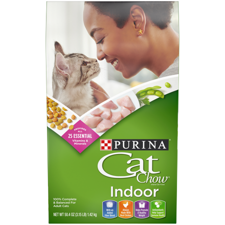 Indoor cat food clearance dry