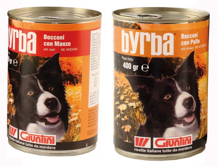 Byrba Canned Dog Food 400GM