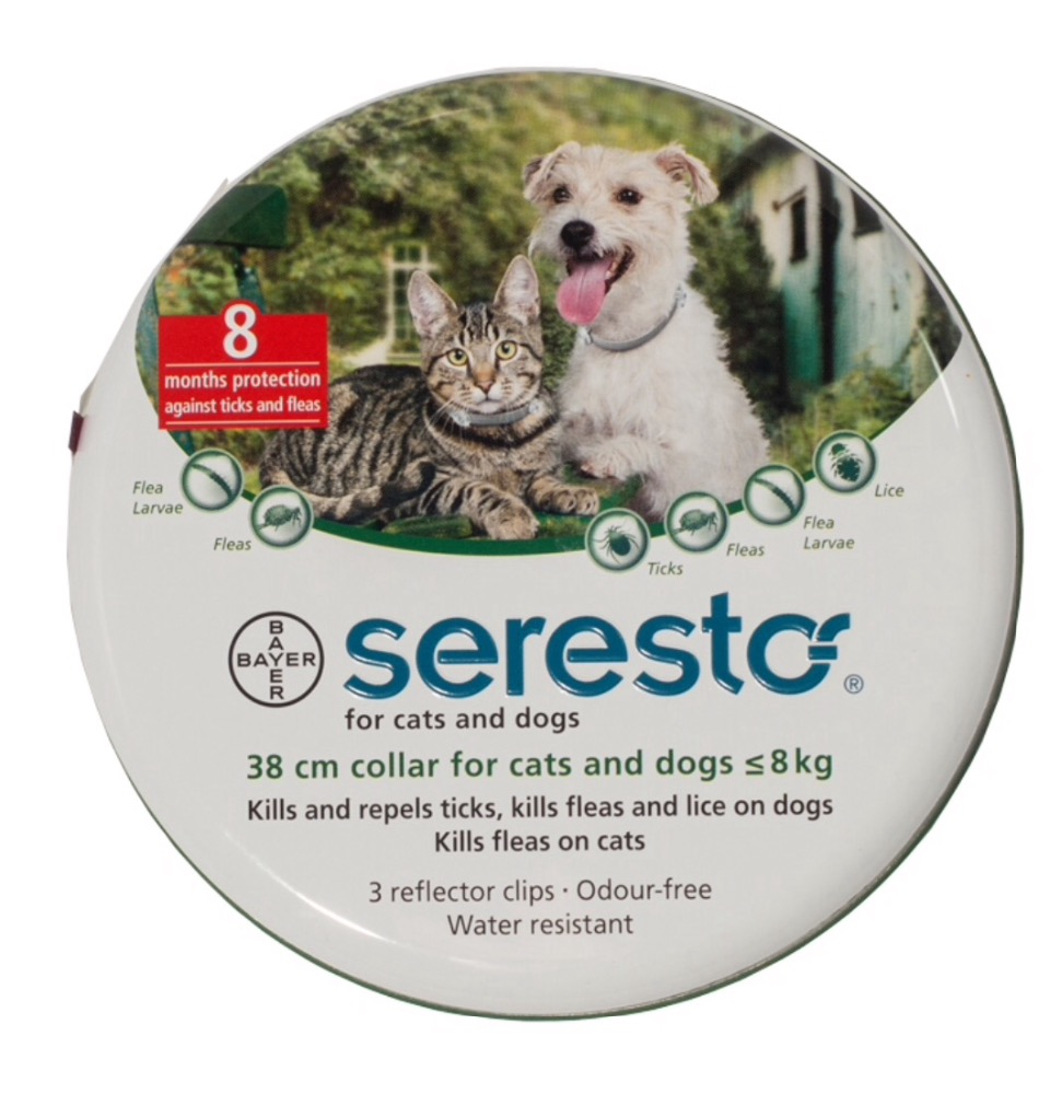 Seresto collars for outlet dogs and cats