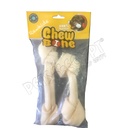 Chew Bone Knotted Rawhide 25Cm 2 Pieces