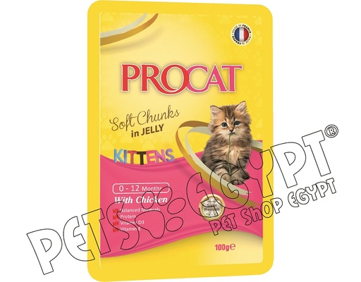 [3010] Procat Kitten With Chicken In Jelly 100 g