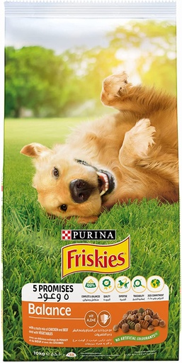 [0297] Purina Friskies Balance With Chicken & Beef & Vegetables for Adult Dogs 10 kg