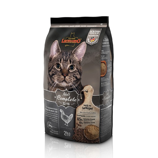 [8118] Leonardo Adult Complete 32/16 Cat Dry Food 2 Kg  