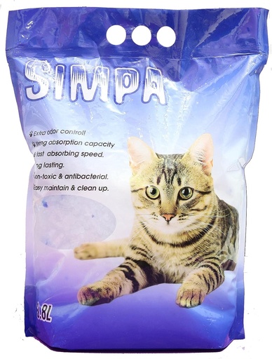 [7303] SIMPA Crystals Cat Litter 3.8 L