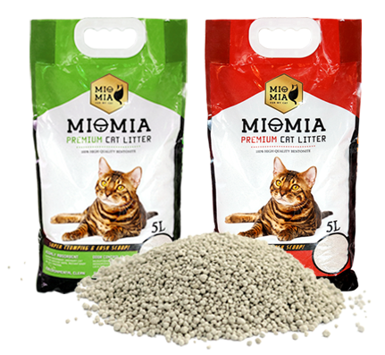 MIOMIA Premium Clumping Cat litter 5 Litre