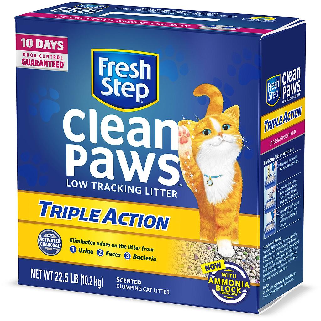 Fresh step hotsell clean paws unscented