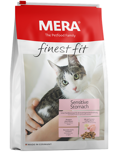 [1342] MERA finest fit Sensitive Stomach Adult Cat Dry Food  4 kg