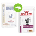 Royal Canin Veterinary Diet Feline Renal with Chicken 85gm