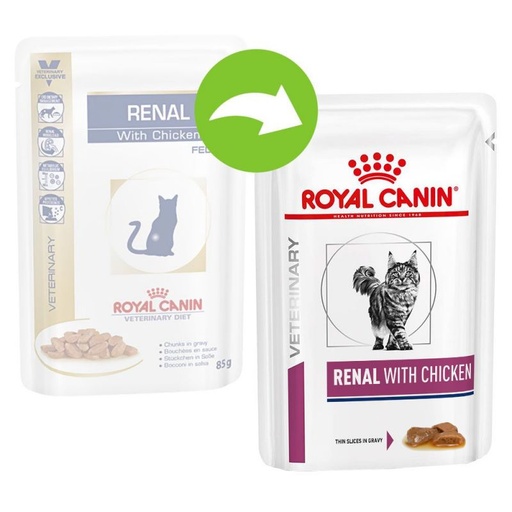 [0441] Royal Canin Veterinary Diet Feline Renal with Chicken 85gm