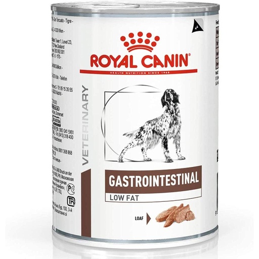 [9452] Royal Canin Gastro Intestinal Low Fat Dog Cans 410 g - Loaf