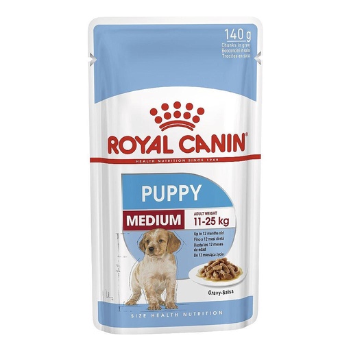 [8331] Royal Canin Medium Puppy Pouch Gravy 140g