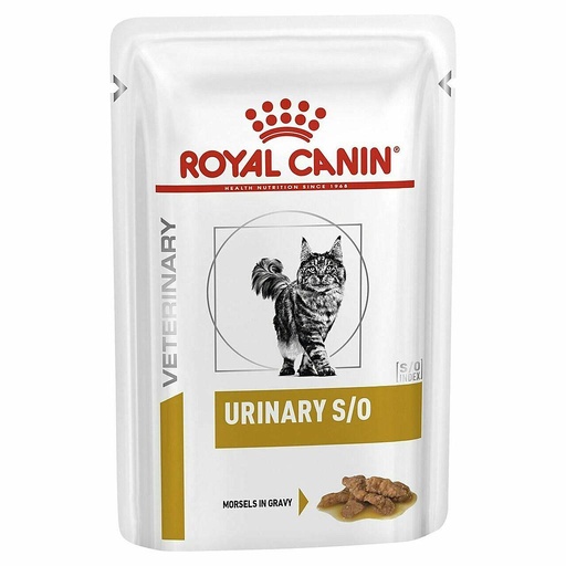 [7721] Royal Canin Urinary S/O Feline Morsels in Gravy 85g 