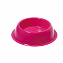 G-PLAST Silver Round Pet Bowl (ø16 × 4h) cm