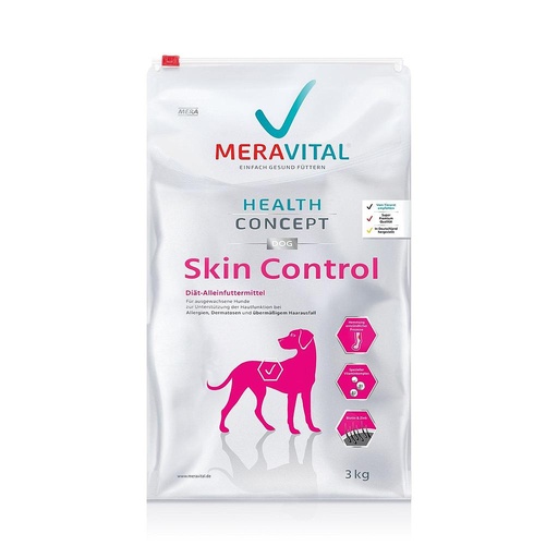 [4322] MERAVITAL Health Concept Dog Skin control 3Kg