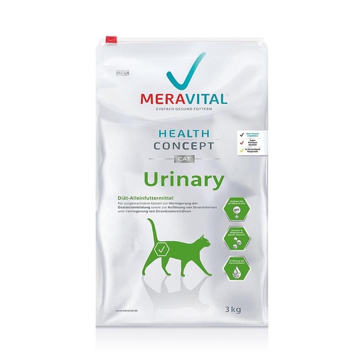 [3323] MERAVITAL Health Concept Cat Urinary 3Kg