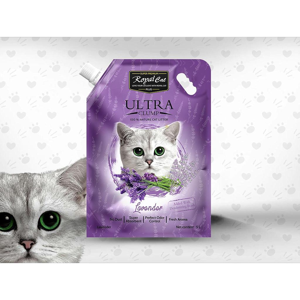 Royal Cat Plus Ultra Clumping Cat litter 5 Litre