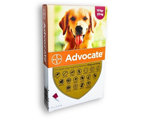 [1336] Advocate Spot-On for Large Dogs (10 - 25kg) X 1 Dose