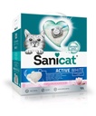Sanicat Active White Lotus Flower Fragrance Ultra Clumping Cat Litter 10 L