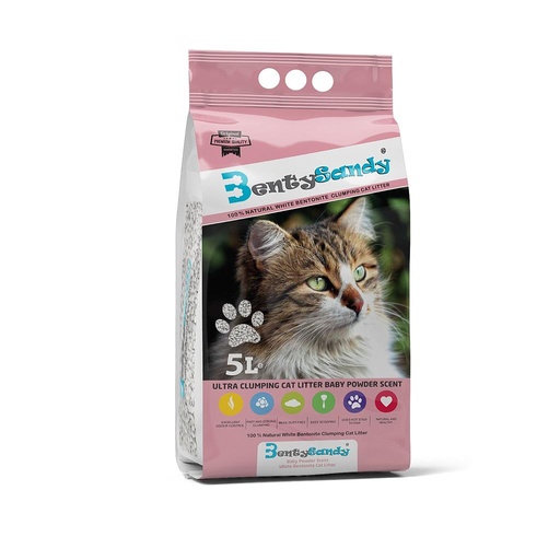 Benty Sandy Clumping Cat Litter 5 L