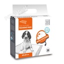 M-PETS Easy Fix Puppy Training Pads 60x60 cm - 30 pcs with Stickers