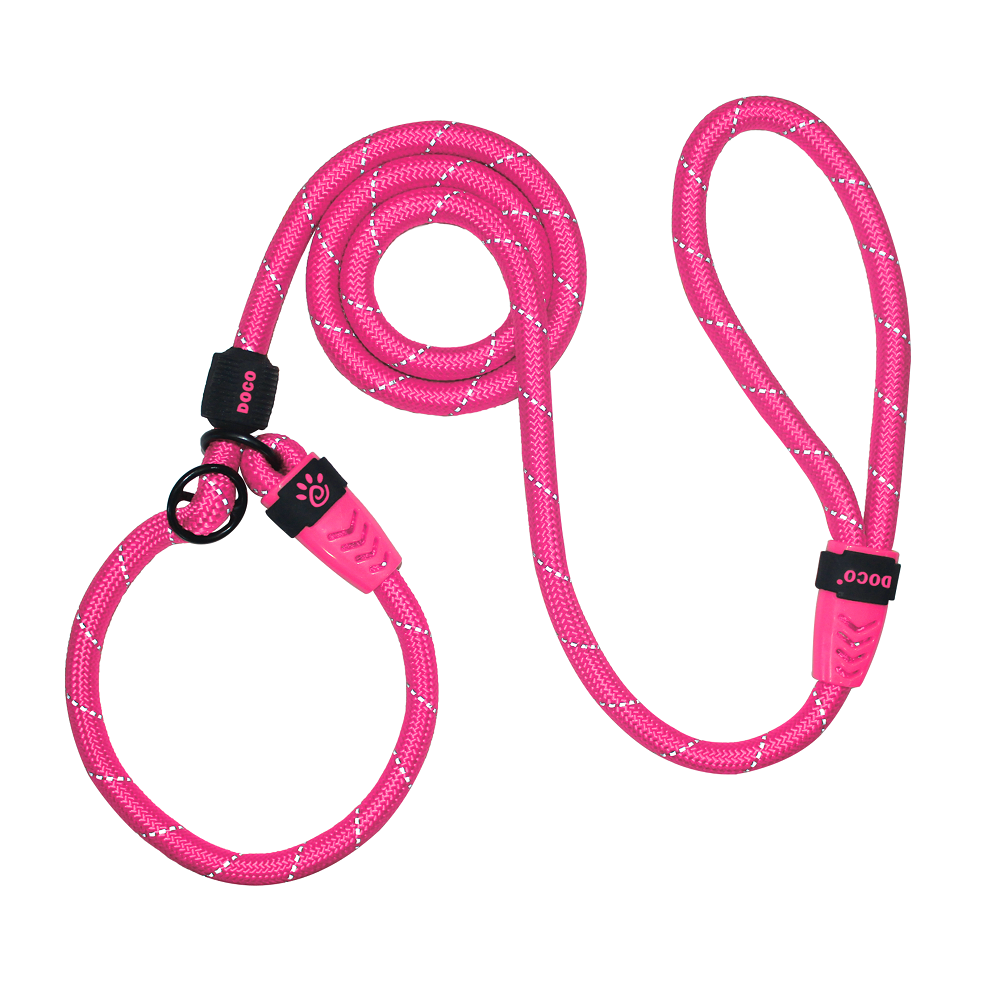 DOCO Reflective Rope Leash & Collar L (13mm x 120cm + 30cm)